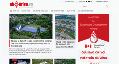 Desktop Screenshot of phattrien.vn